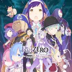 Re:ZERO -Starting Life in Another World- The Prophecy of the Throne (PS4) - NOT SELLING GAME DISC