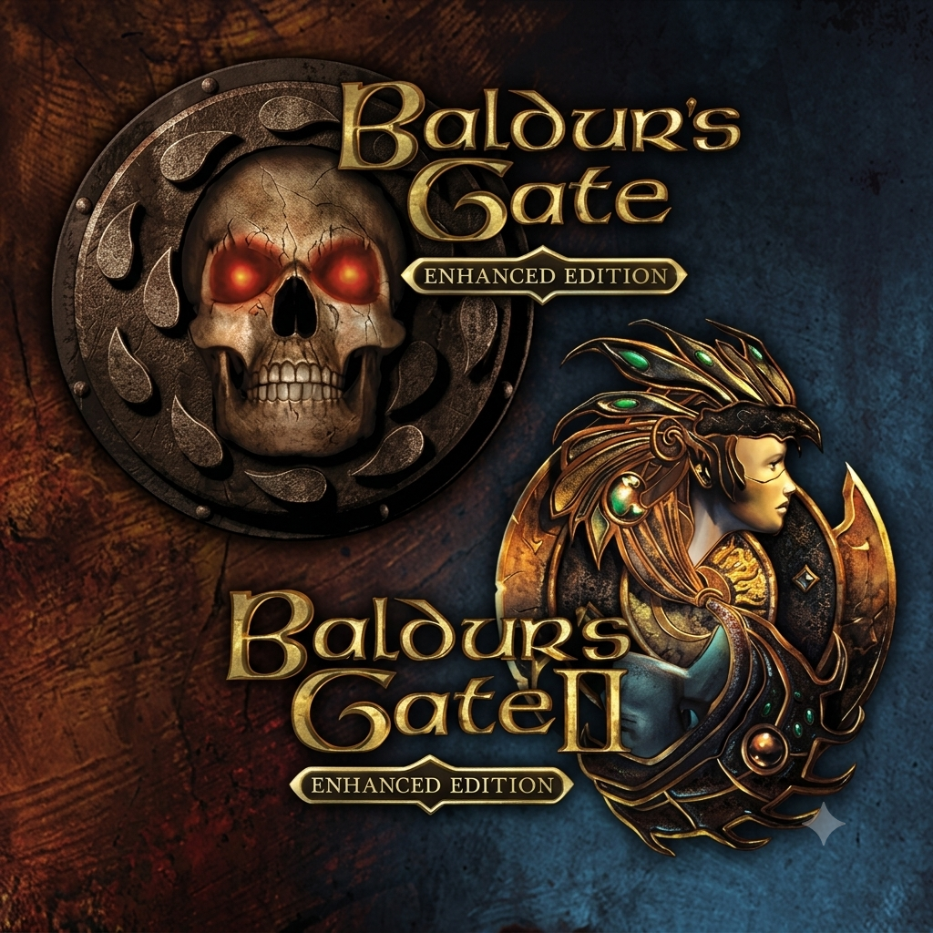 Baldur's Gate and Baldur's Gate II (PS4)