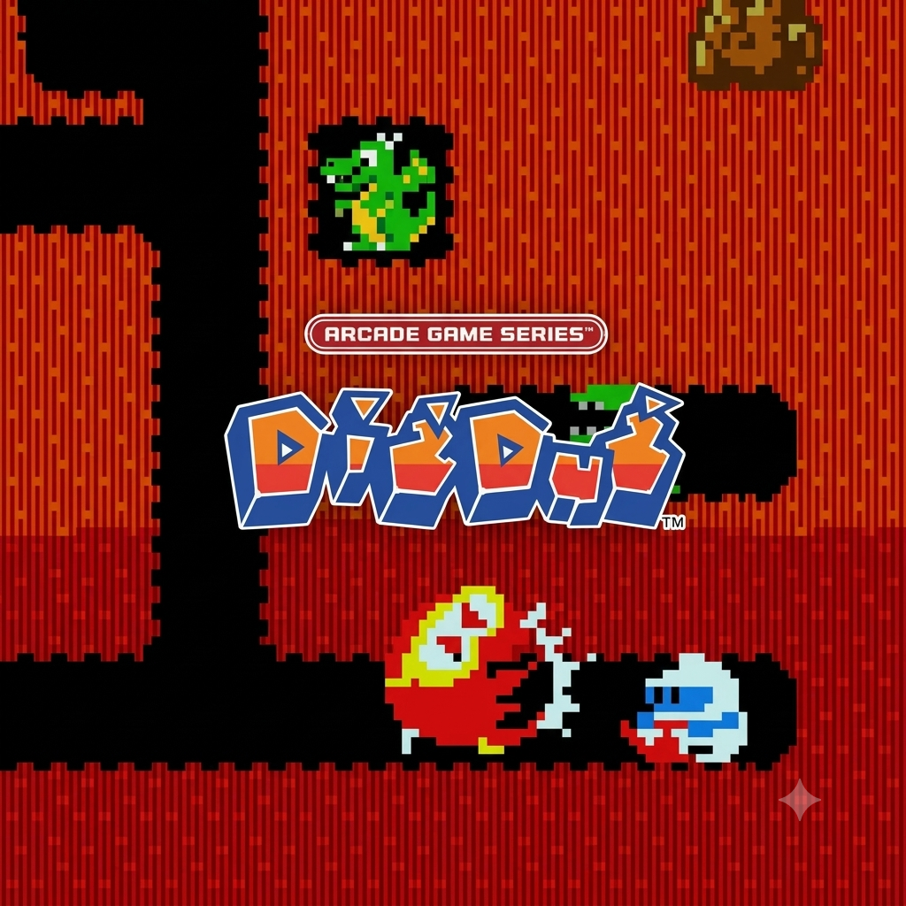 Arcade Game Series: Dig Dug (PS4)